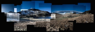 A massive joiner fine art photo of Langdale Tarn in the Lake District, UK