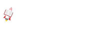 Acceleread spped reading logo in white