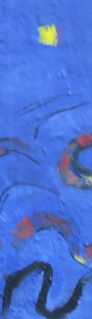 une huile sur toile 100x100