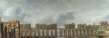 Old London Bridge ca. 1630