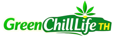 GreenChillLifeTH logo representing a lifestyle oriented cannabis brand operating legally in Thailand