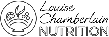The Logo for Louise Chamberlain Nutrition, a client of SquareKey Studio