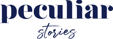 Peculiar Stories Lettering Logo