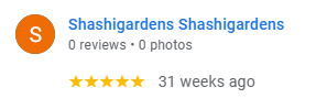 Google Review by Customer