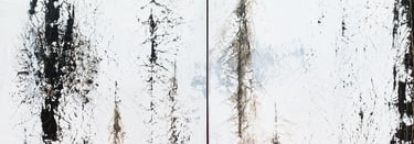 Artiste Jaï - Collection Dyptique - Peinture 2023