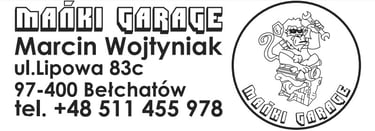 Baner Mańki Garage