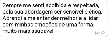 Depoimento de paciente 3