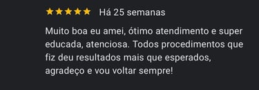 Depoimento de paciente sobre harmonização facial - Clínica Dra. Raphaela Dafne