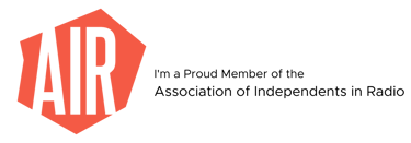 Proud member of the Association of Independents in Radio