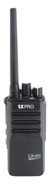 Radio DMR de 4 zonas TXPRO Modelo TX790 IP54