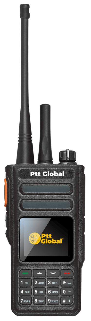 Radio PoC LTE Híbrido UHF modelo PGT80 con servicio PoC PttGlobal