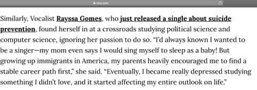 Rayssa Slater SAG Actor & Musician - vice article