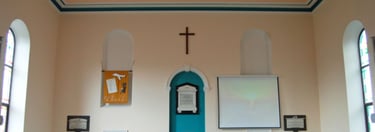 West End Baptist Church interior