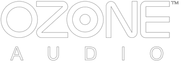 Ozone Audio Logo - White