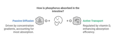 Phosphorus absorption