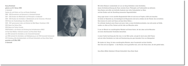 Feierliche Gedenkkarte mit Foto des Verstorbenen und Text-Beispiel