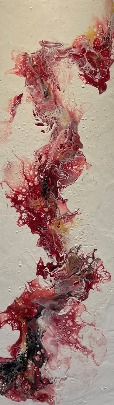 Freedom - Tableau art abstrait - art contemporain - acrylique sur toile