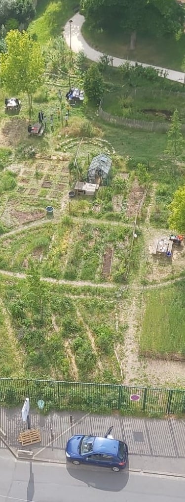 jardin comestible Herbes olles parc pablo Neruda Villejuif