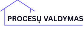 Precesu valdymas logotipas