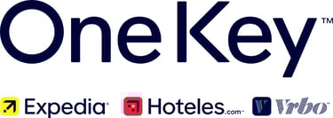 Expedia One Key loyalty program logo
