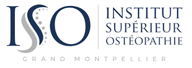 Logo ISOGM ou ISO, école d'ostéopathie de Béziers (Montpellier)