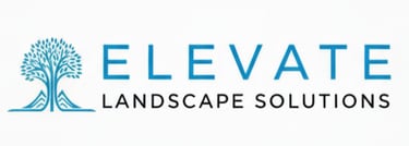 a logo for a landscaped area