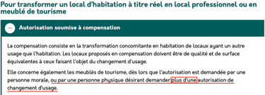 lois compensation airbnb marseille