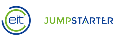 a jump starter jumping into the air with the words jump starter