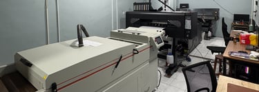 mesin cetak sablon DTF Himade Studios