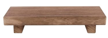 wooden small tray pedestal