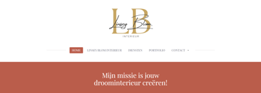 De Home-pagina van Linsey Blom Interieur