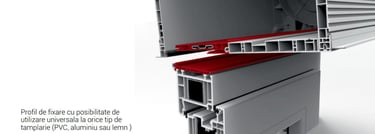 Cuplare rulou suprapus pe tamplarie - Producator Asiroll - Aurorom RULOURI Romania