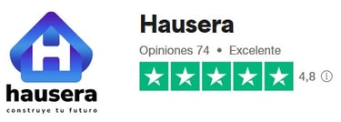 Opiniones hausera en trustpilot nota media