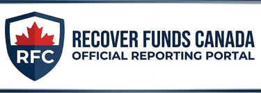 This is a banner that reads Recover Crypto Canada - Official Recovery Agency
