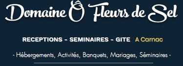 Logo de Domaine Ô Fleurs de Sel Carnac