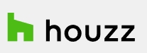 Logo of houzz.com that is linked to our business page at houzz.com