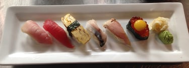assorted nigiri!