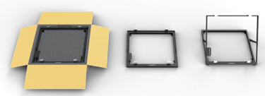 Versatile residential solar mounting system installed on a balcony, compatible with all inverters and panels, featuring adjus