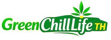 GreenChillLifeTH logo representing a lifestyle oriented cannabis brand operating legally in Thailand