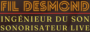Fil Desmond, ingénieur du son et sonorisateur à Sion (Valais), Logo