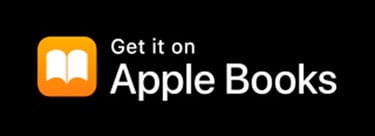 an apple book with the words get it on the app