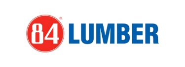 84 Lumber commercial construction partner logo for Bindewald Maintenance projects
