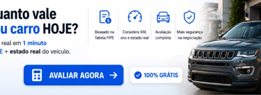 Calculadora de avaliação Seu Carro Usado