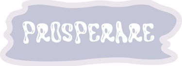 bouton organique avec écrit "PROSPERARE"