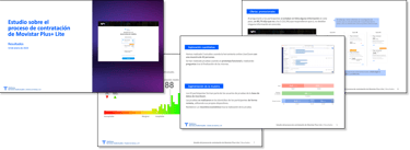 screenshots of the study