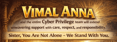 VIMAL ANNA: A Promise That No Sister Stands Alone