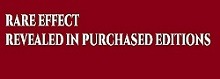 Rare Effect: Revealed in purchased editions
