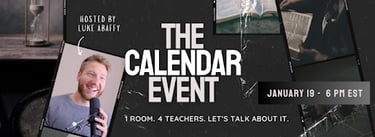 The Calendar Event banner