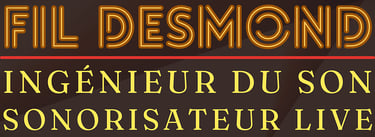 Fil Desmond, ingénieur du son et sonorisateur à Sion (Valais), Logo