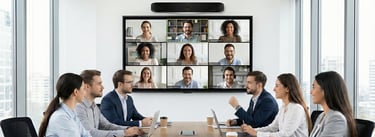 Video conferencing equipment rental setup in Cairo — ZoomValley